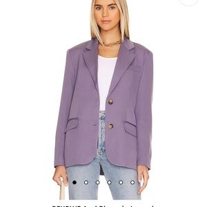 SNDY blazer X revolve Axel Blazer in lavender